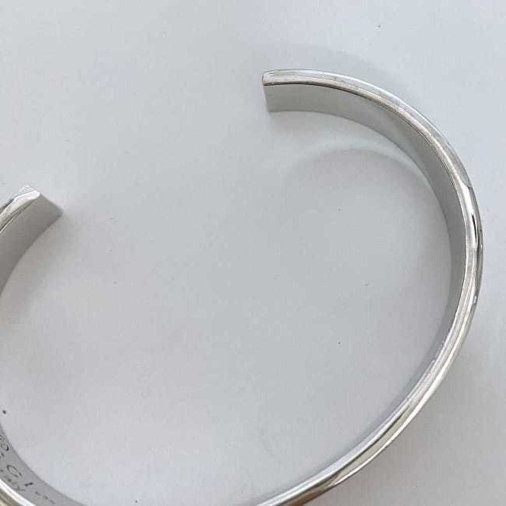 Gucci Bangle Silver Shima Line ec-20387 Ag 925 SILVER GUCCI Bracelet Ladies - Picture 10 of 11